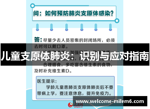 儿童支原体肺炎：识别与应对指南